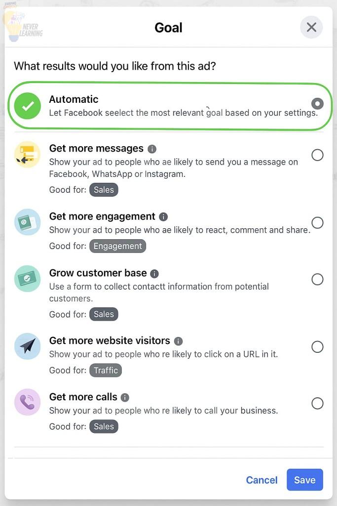 Facebook boost post